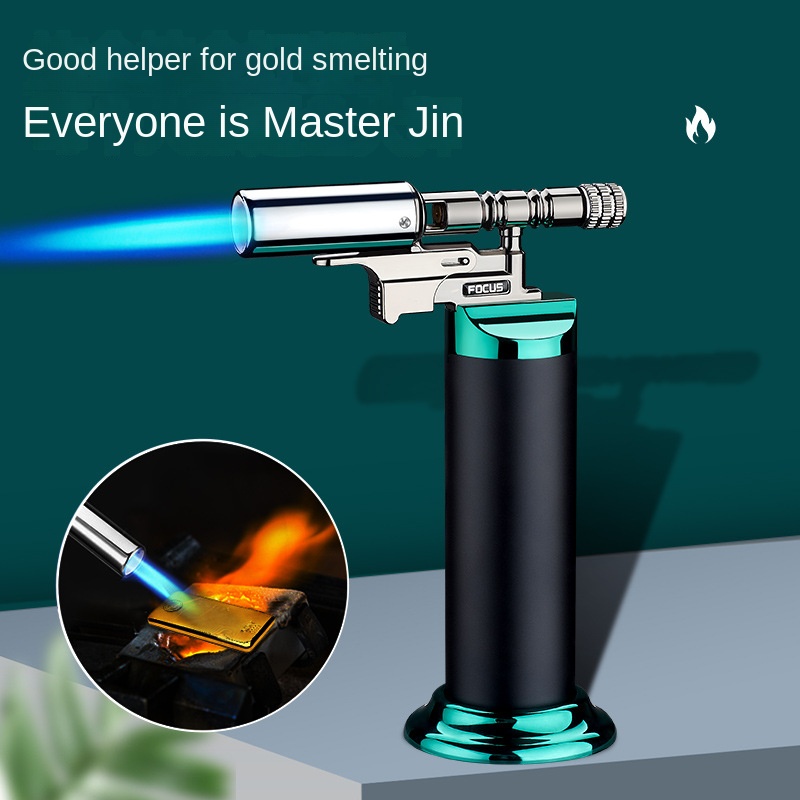 Outdoor Kitchen Power - Powerful Windproof Blue Flame Jet Torch