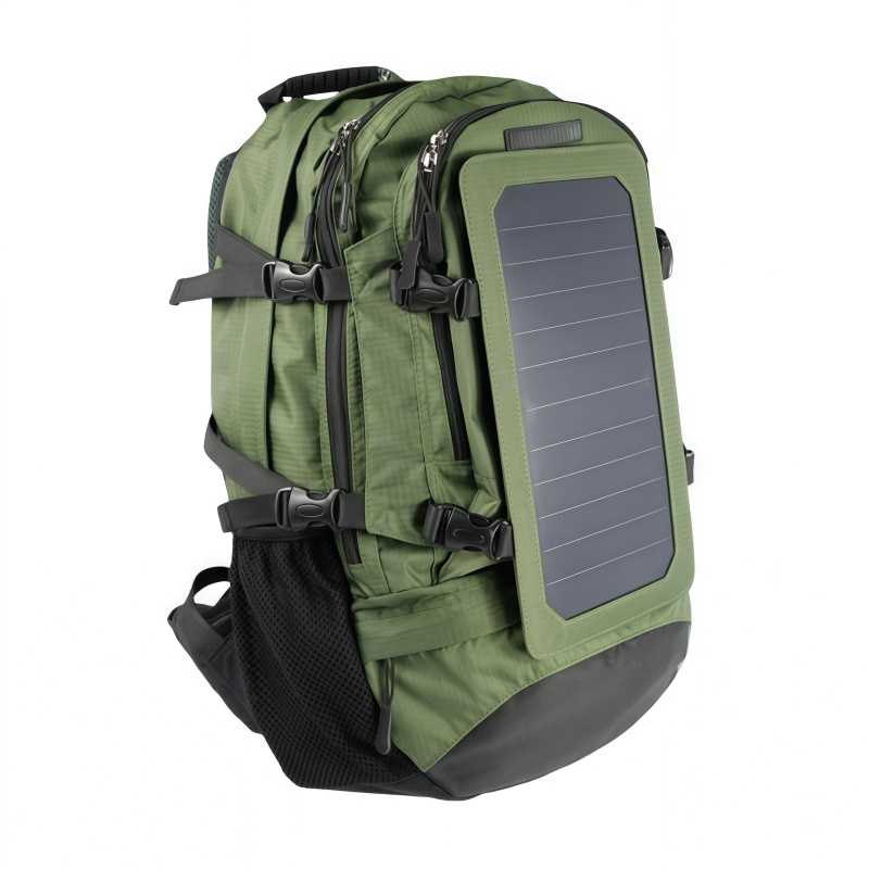 Outdoor Power Bank With Ac Outlet - Alecter APH-S11 Outdoor Emergency Solar Backpack