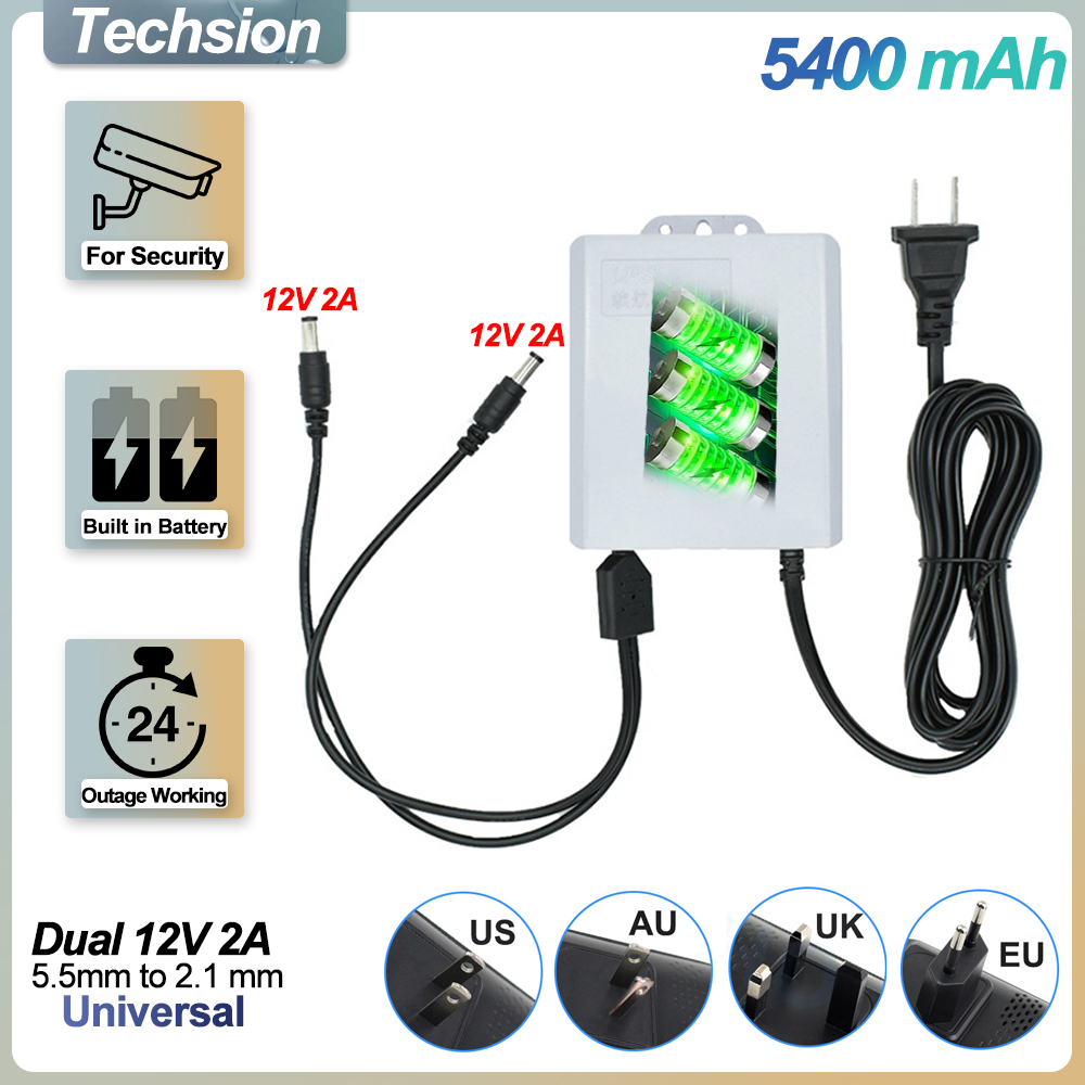 Ups Power Supply Outdoor - Outdoor Dual 12V 2A Output UPS