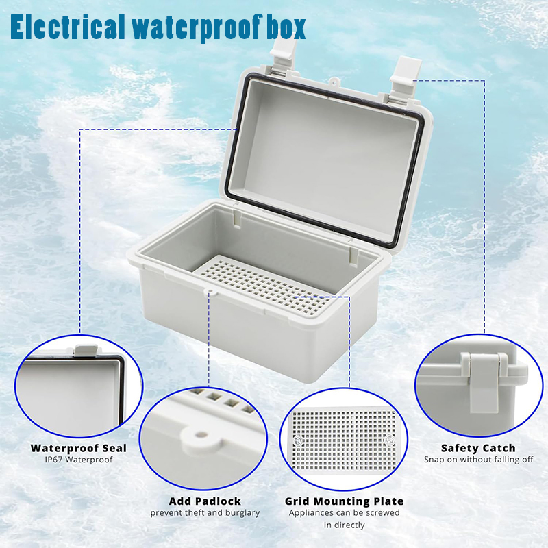 Outdoor Powerwall - IP66 Waterproof Power Electrical Junction Box