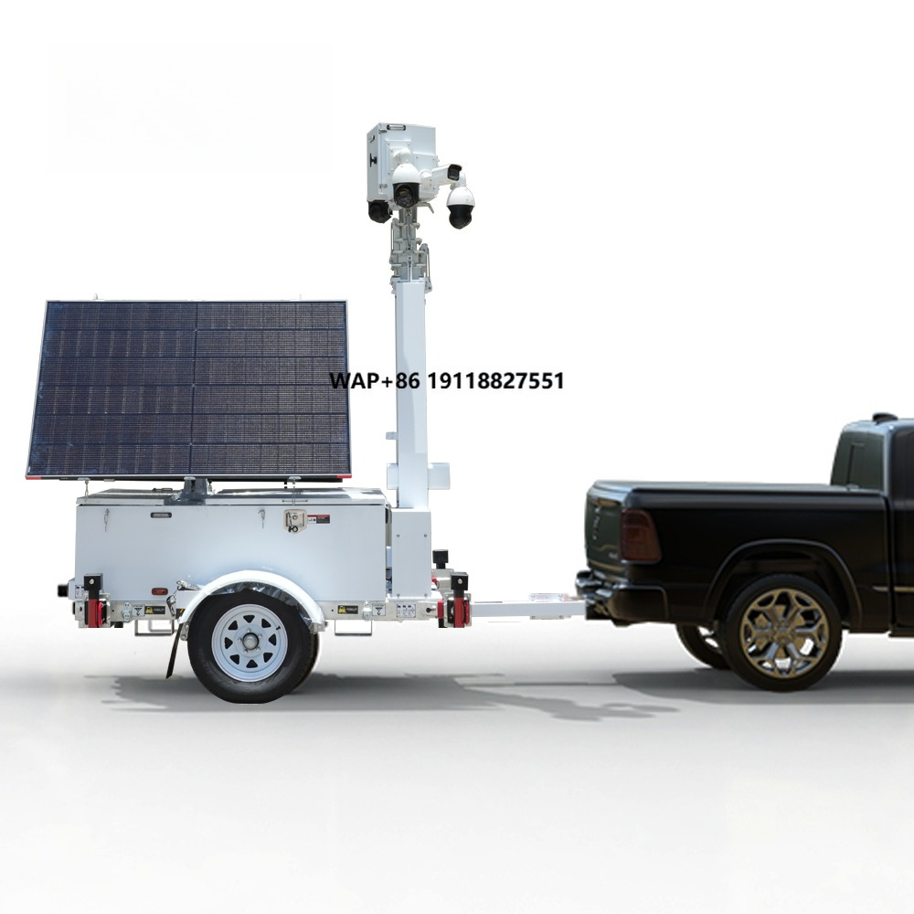 Outdoor Power Tower - Solar Power Unit Trailer Mobile Solar