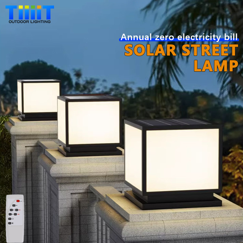 Outdoor Power Tower - Outdoor LED Solar Column Light Waterproof