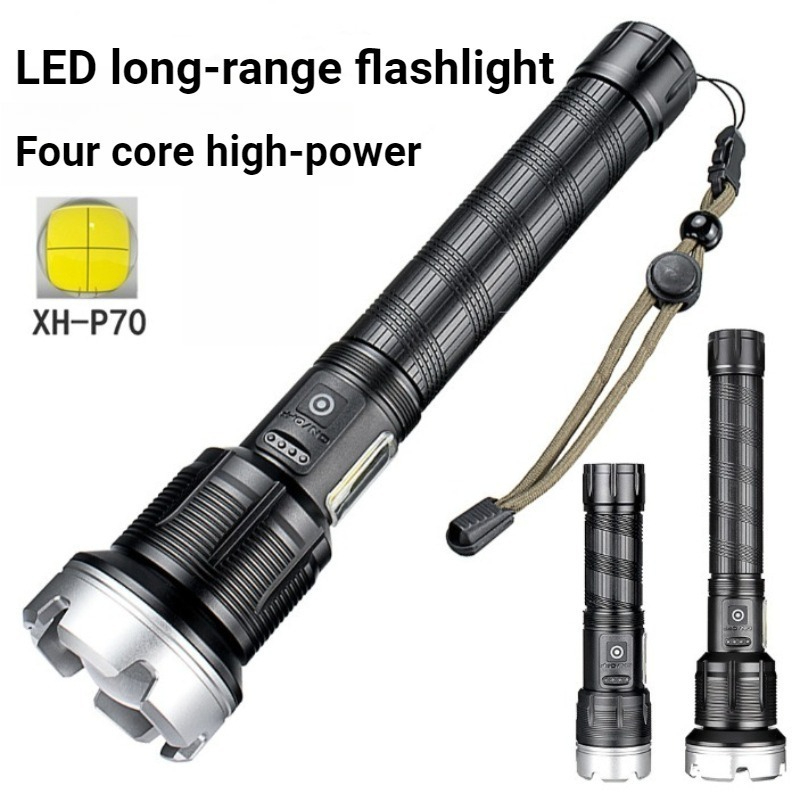 Outdoor Power Meter - High-power LED Flashlight Telescopic Long-range Power