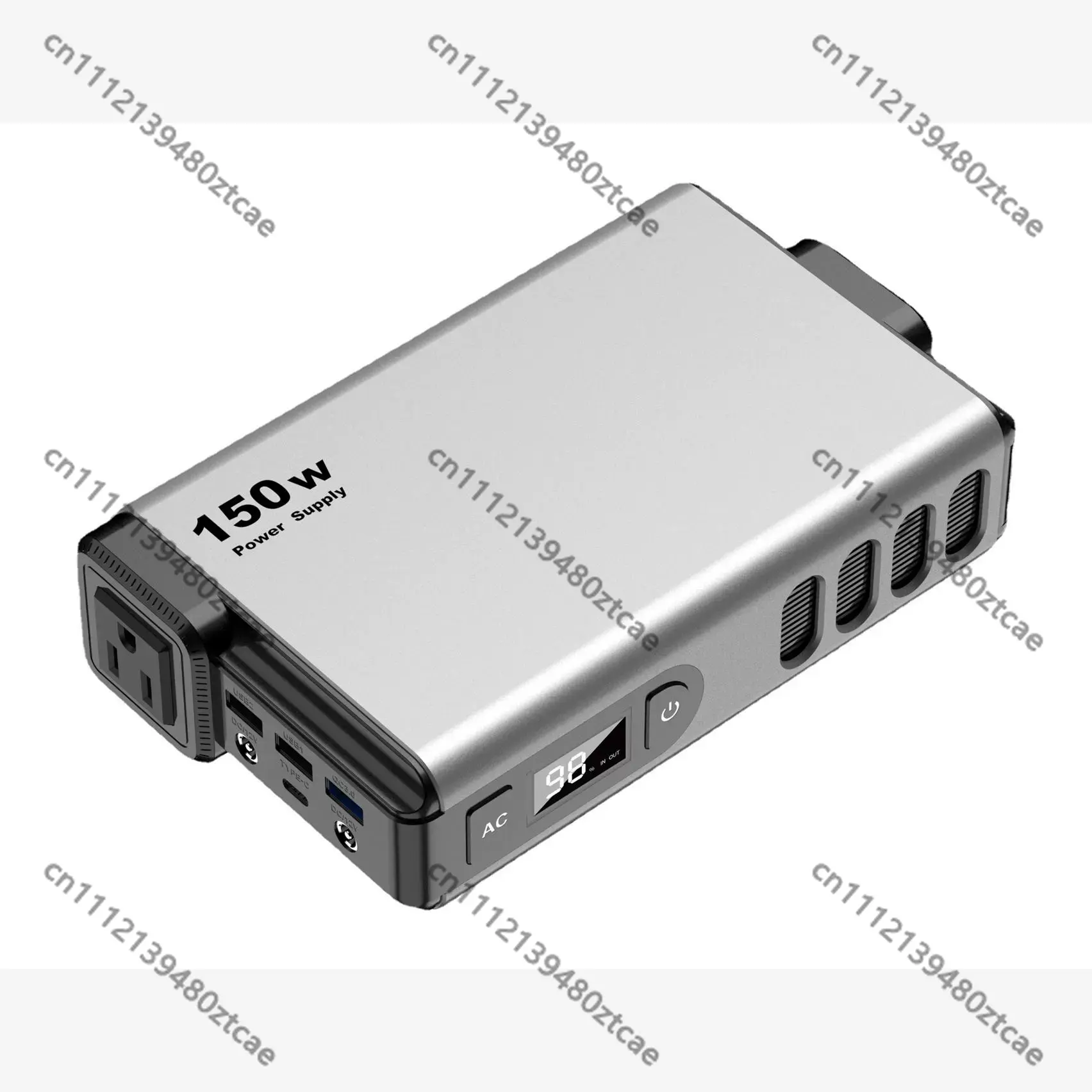 Outdoor Power Bank With Ac Outlet - 150W Portable Power Station 32000mAh Outdoor