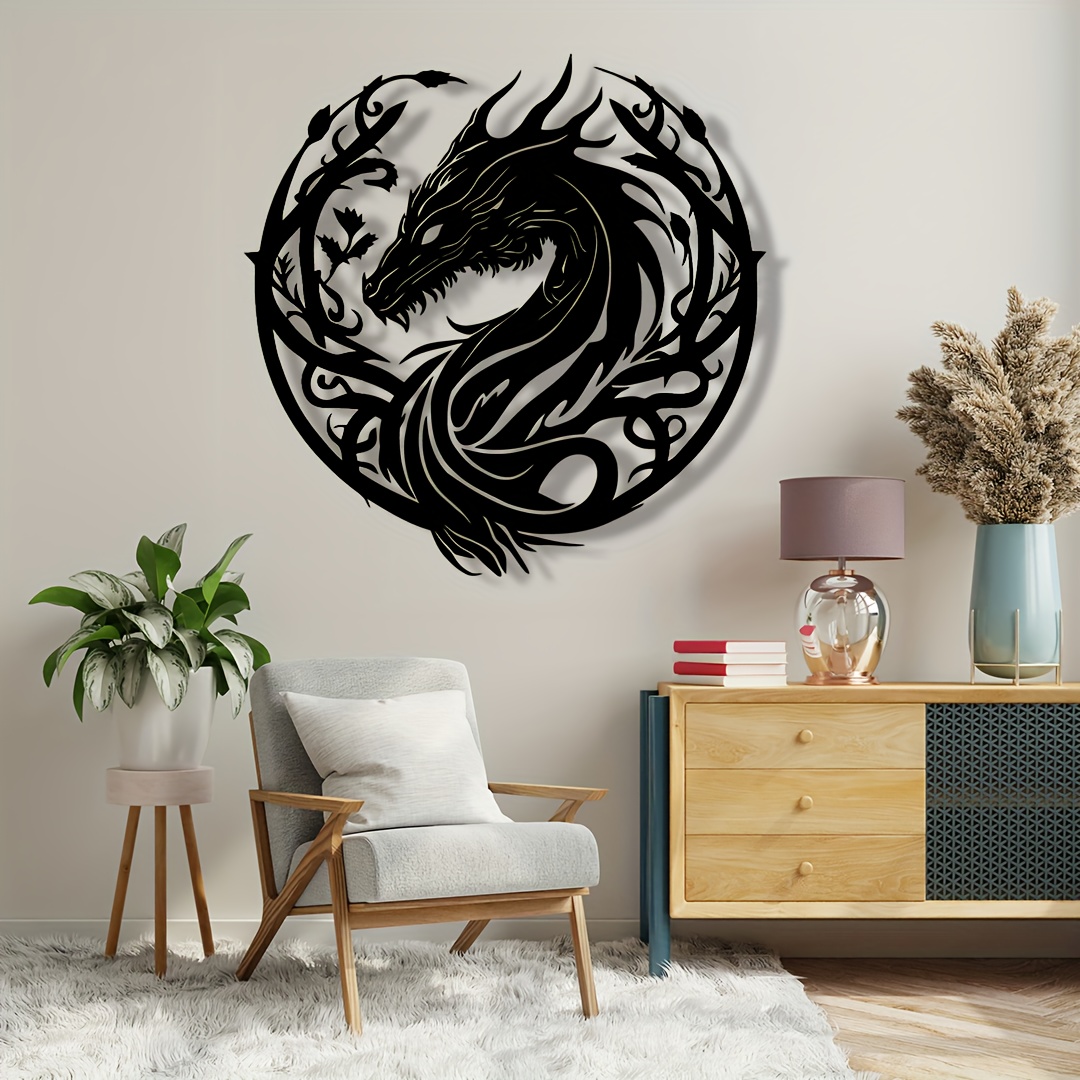 Ancient Zodiac Dragon Wall Art - Outdoor Powerwall recension och pris