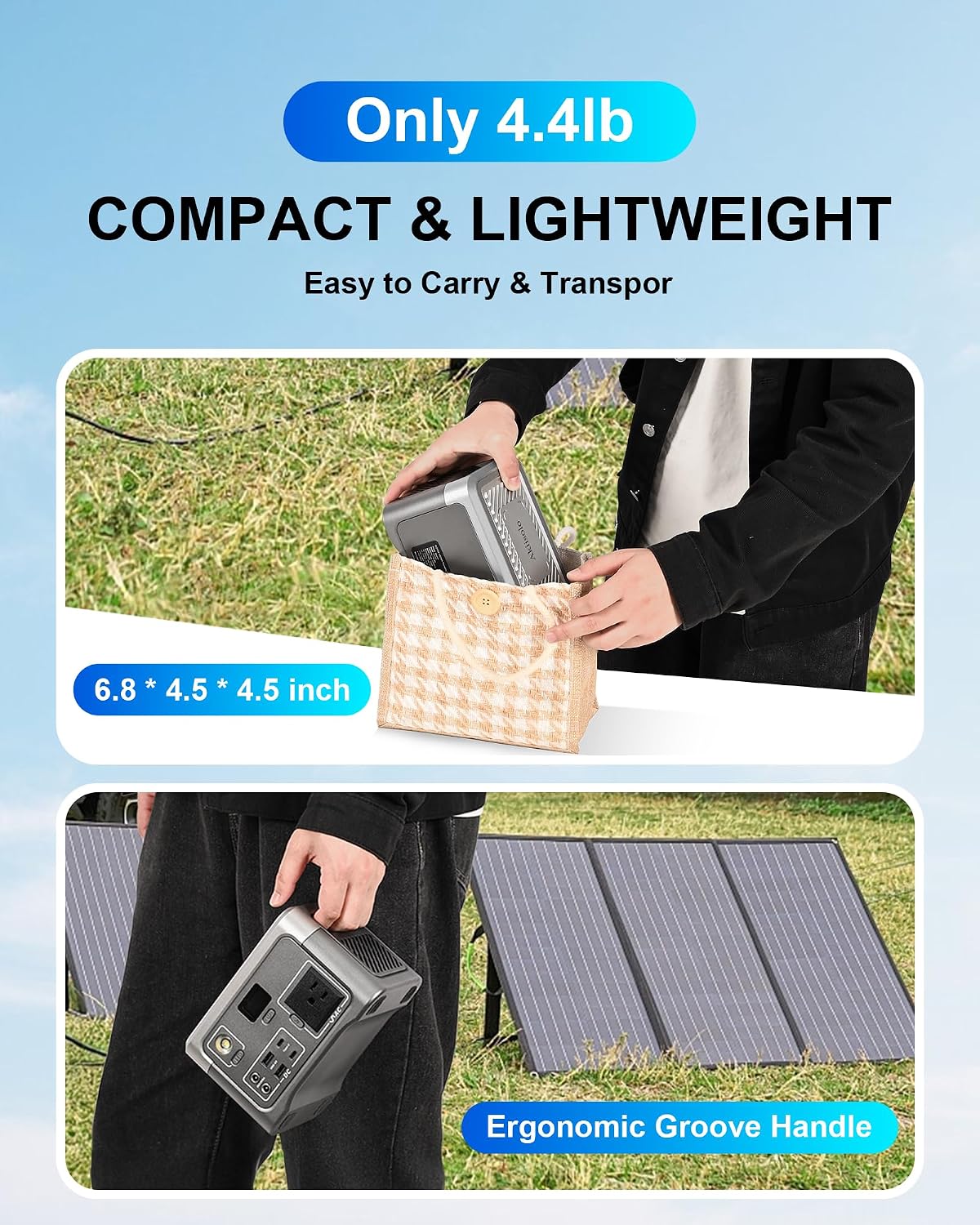 Portable Power Station 192Wh O - Outdoor Power Bank With Ac Outlet recension och pris