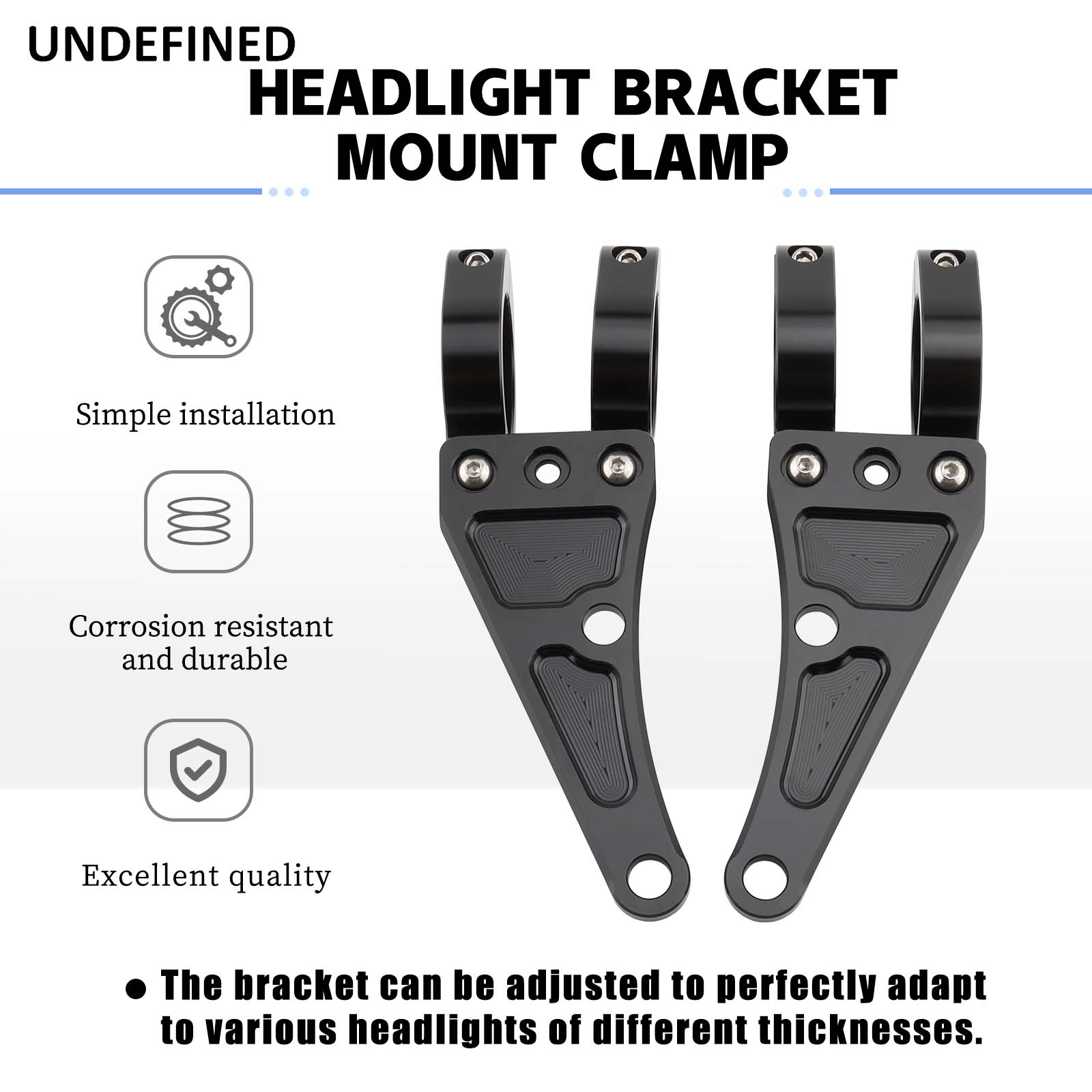 33mm-58mm Headlight Bracket Mo - Outdoor Power Products recension och pris