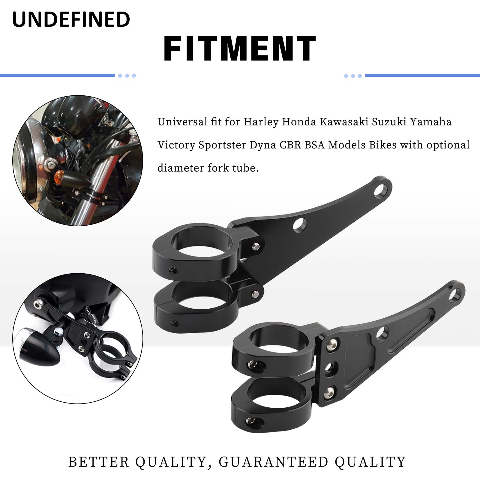 33mm-58mm Headlight Bracket Mo - Outdoor Power Products recension och pris