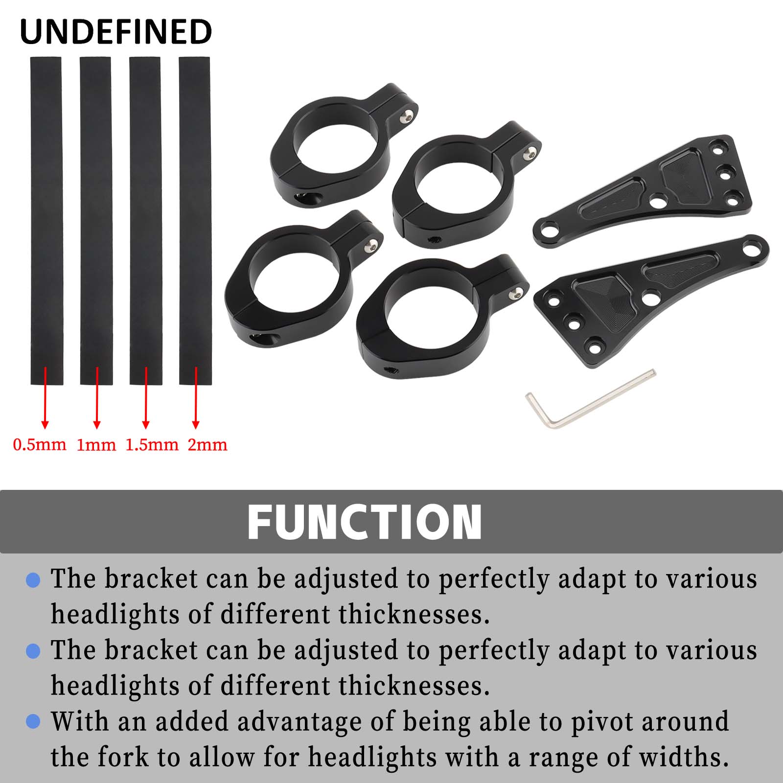 33mm-58mm Headlight Bracket Mo - Outdoor Power Products recension och pris