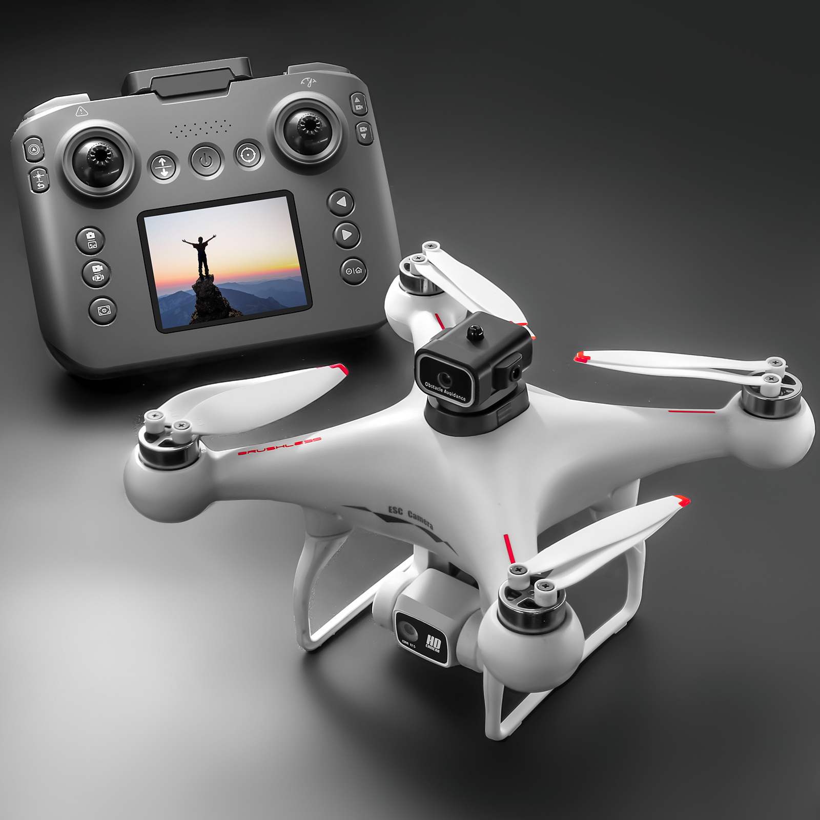 ZNLYRION S116 RC Drone Brushle - Outdoor Power Meter recension och pris