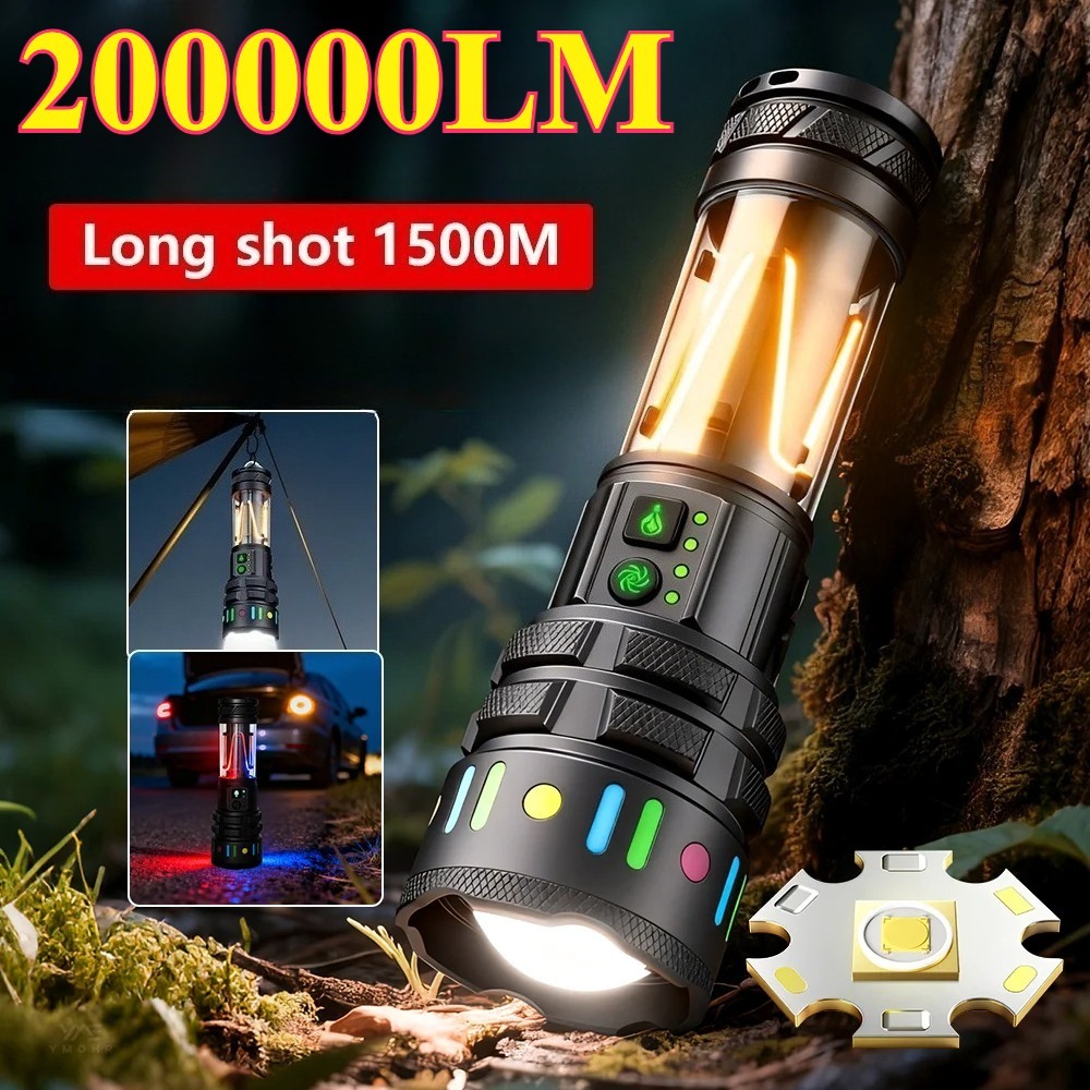Powerful Ultra Bright LED Flas - Outdoor Power Meter recension och pris