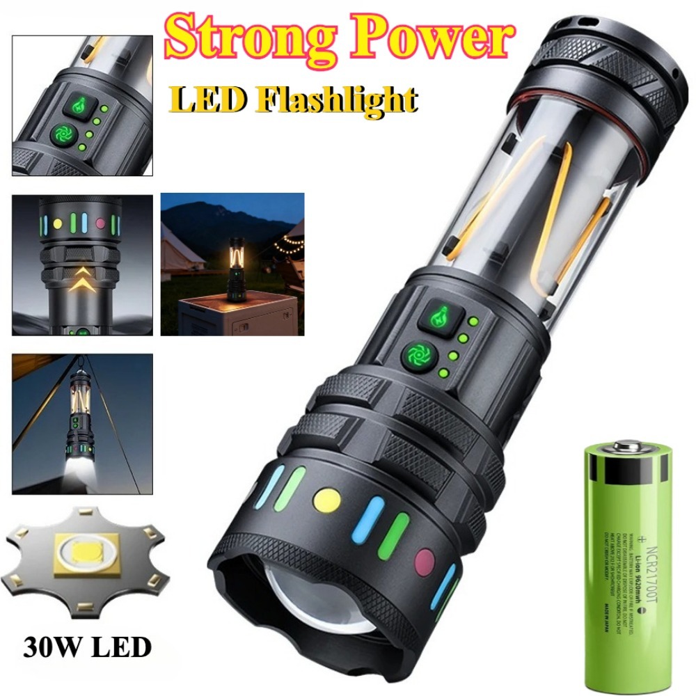 Powerful Ultra Bright LED Flas - Outdoor Power Meter recension och pris
