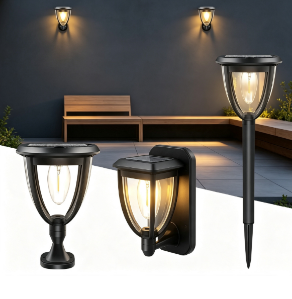 2PCS Outdoor Solar Light, Sola - Outdoor Powerwall recension och pris