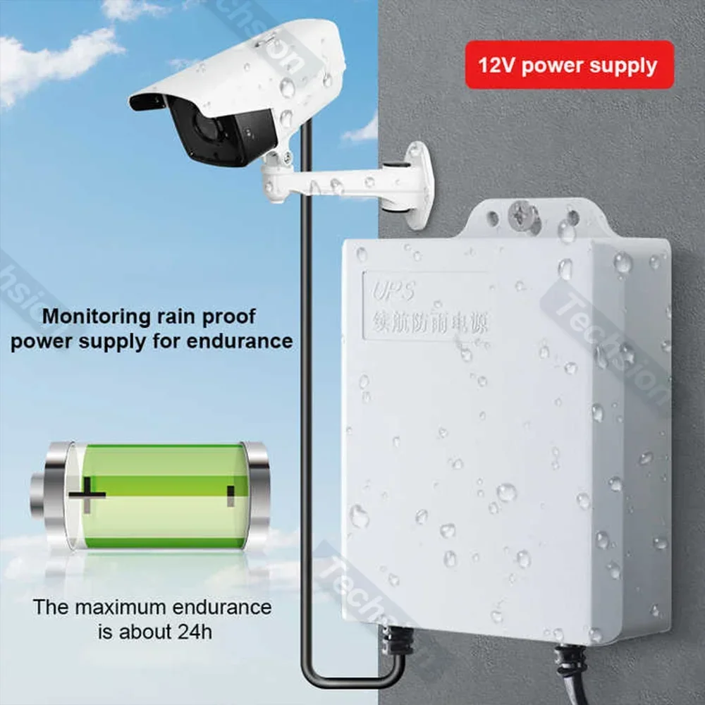 Outdoor Dual 12V 2A Output UPS - Ups Power Supply Outdoor recension och pris