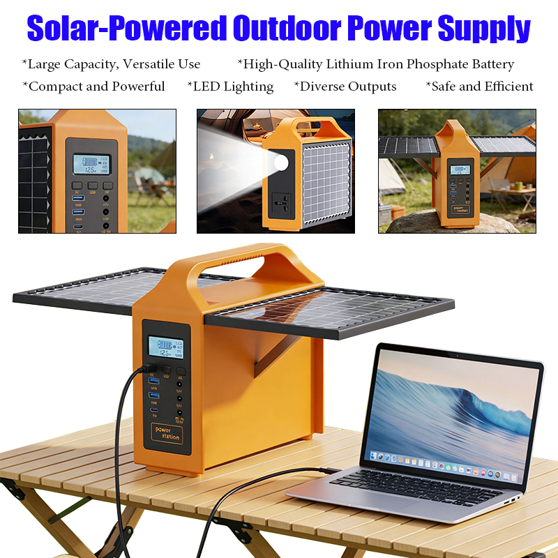 150W Portable Solar Power Stat - Outdoor Powerwall recension och pris