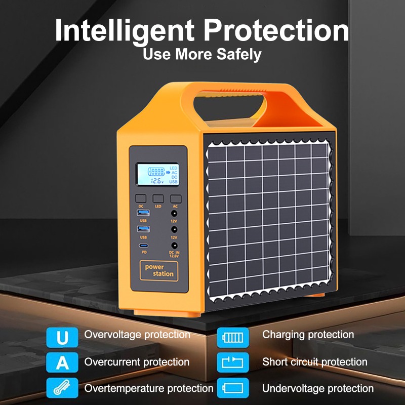 150W Portable Solar Power Stat - Outdoor Powerwall recension och pris