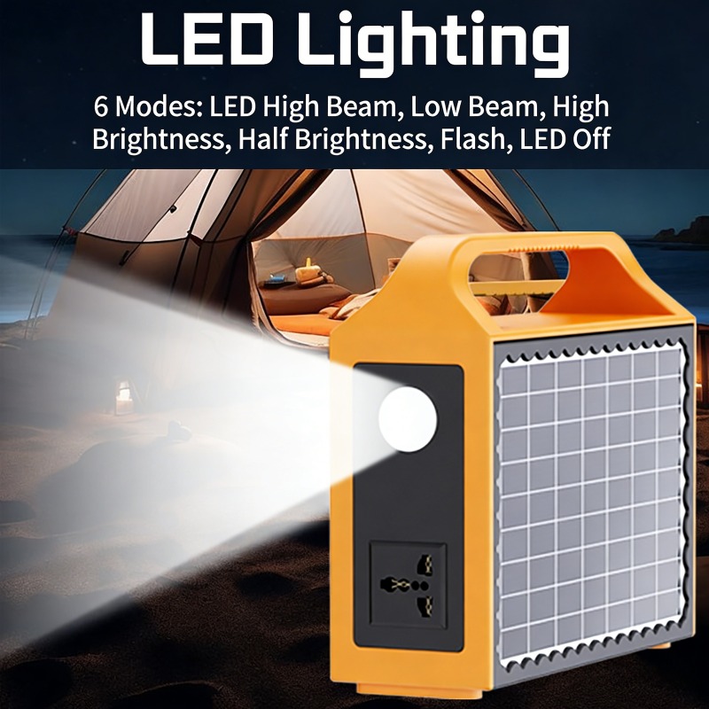 150W Portable Solar Power Stat - Outdoor Powerwall recension och pris