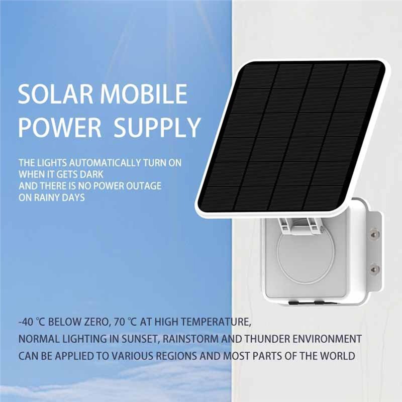 FEDI-Waterproof Solar Battery  - Ups Power Supply Outdoor recension och pris