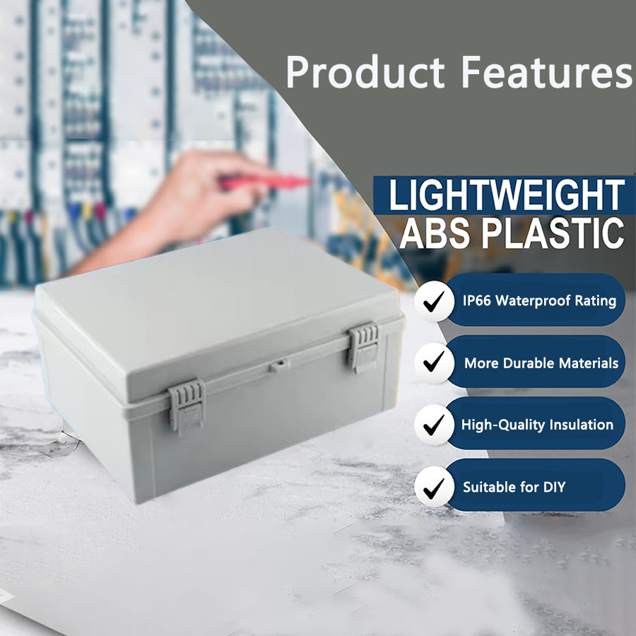 IP66 Electrical Plastic Enclos - Outdoor Power Junction Box recension och pris