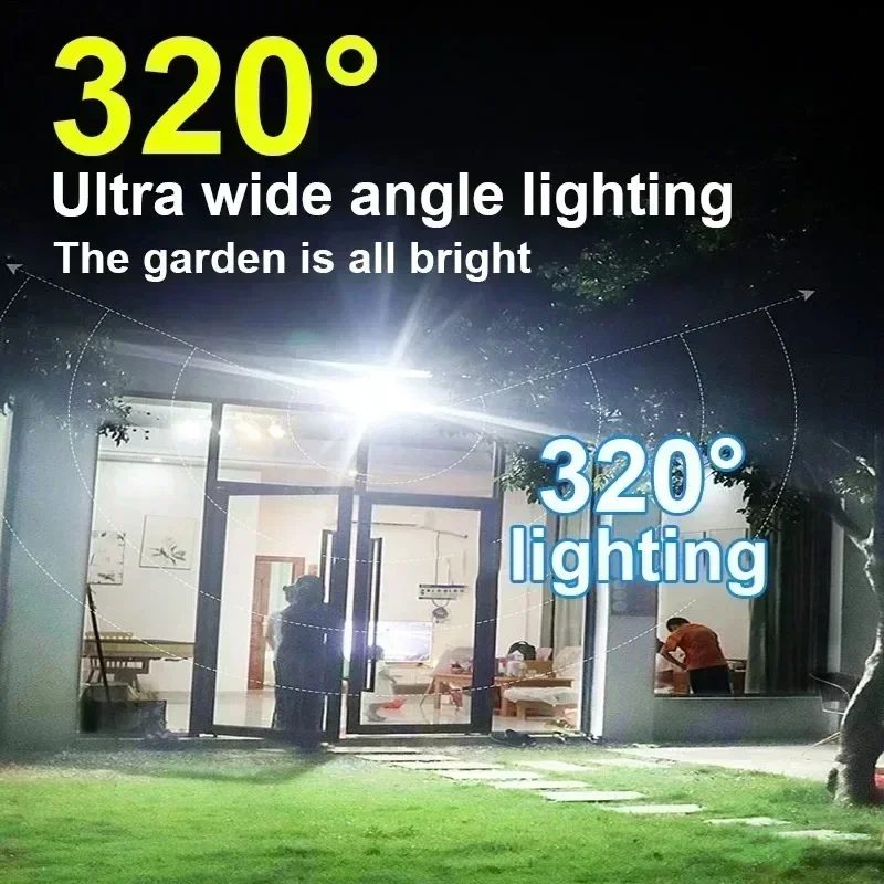 12000LM Powerful Solar Wall La - Outdoor Powerwall recension och pris