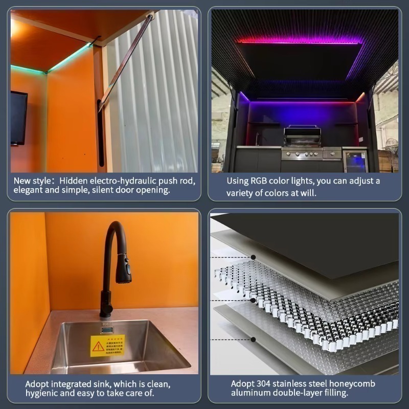 Solar Powered Steel Outdoor Ki - Outdoor Kitchen Power recension och pris