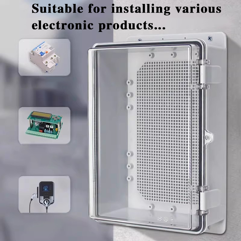 IP66 Waterproof Grey/Transpare - Outdoor Power Junction Box recension och pris