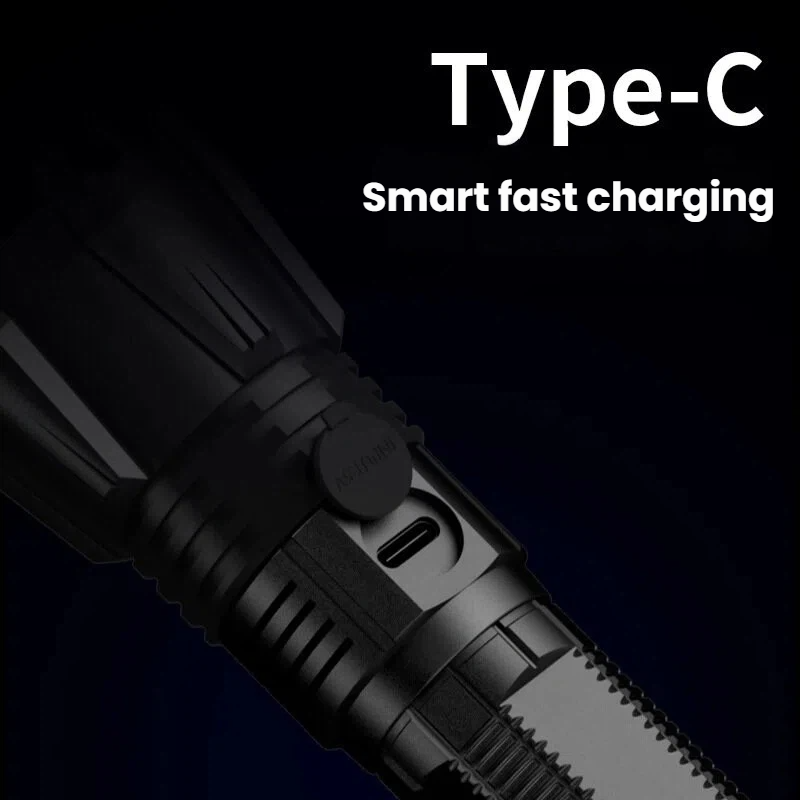 High-power P90 LED Flashlight  - Outdoor Power Meter recension och pris