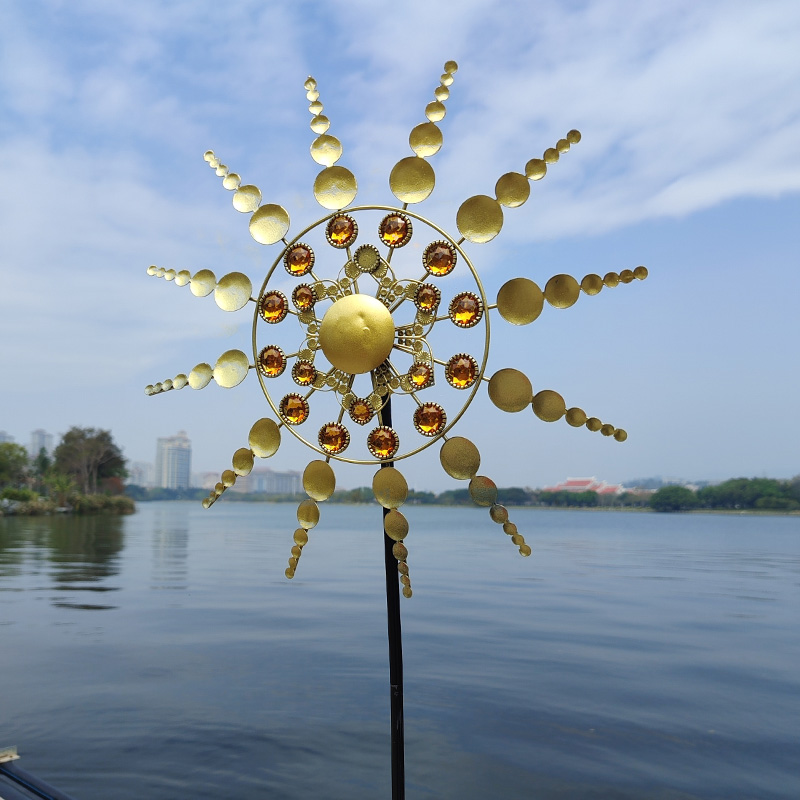 Sunflower Iron Windmill Spinne - Outdoor Power And Plant recension och pris
