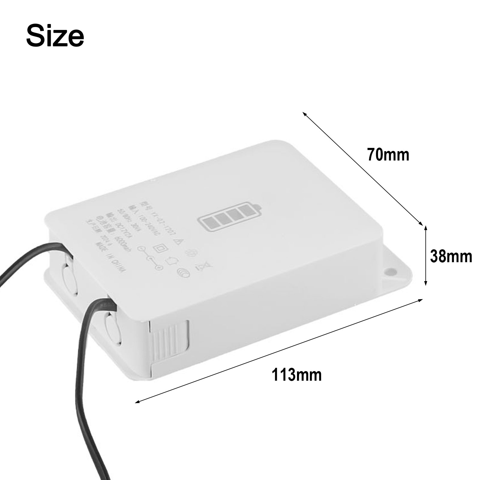 12V 2A Power Adapter For Outdo - Ups Power Supply Outdoor recension och pris