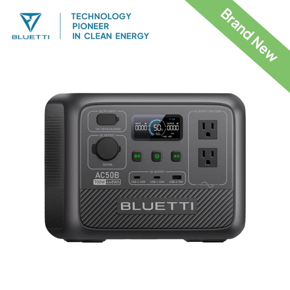 BLUETTI AC50B Portable Power S - Outdoor Powerwall recension och pris