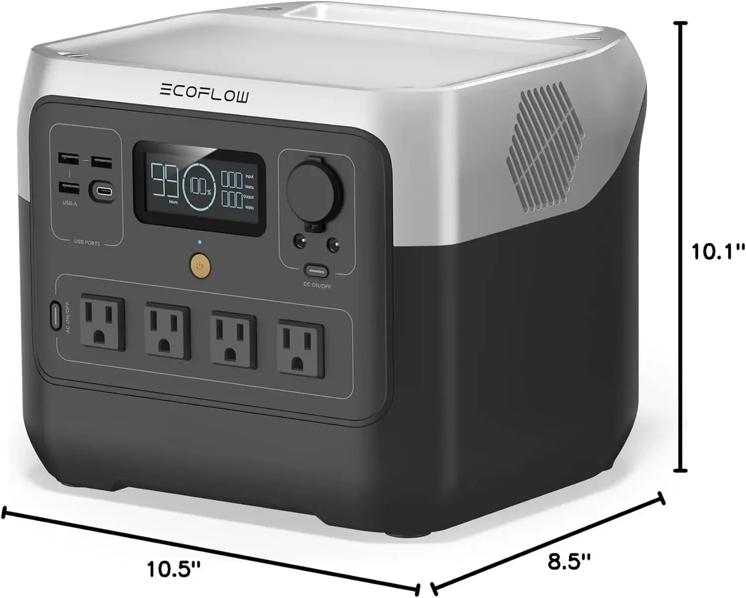 EF ECOFLOW Portable Power Stat - Outdoor Power Tower recension och pris