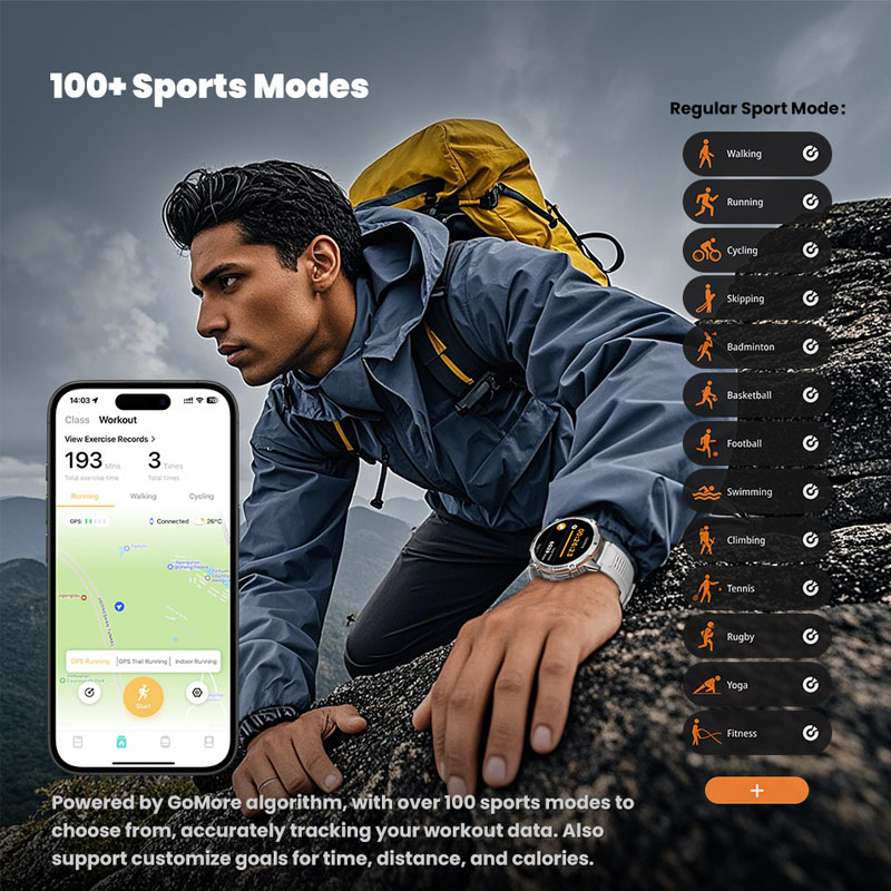 2026 New Military TANK X3 Smar - Outdoor Power Meter recension och pris
