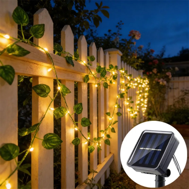2/5/10M LED Festoon Artificial - Outdoor Power And Plant recension och pris