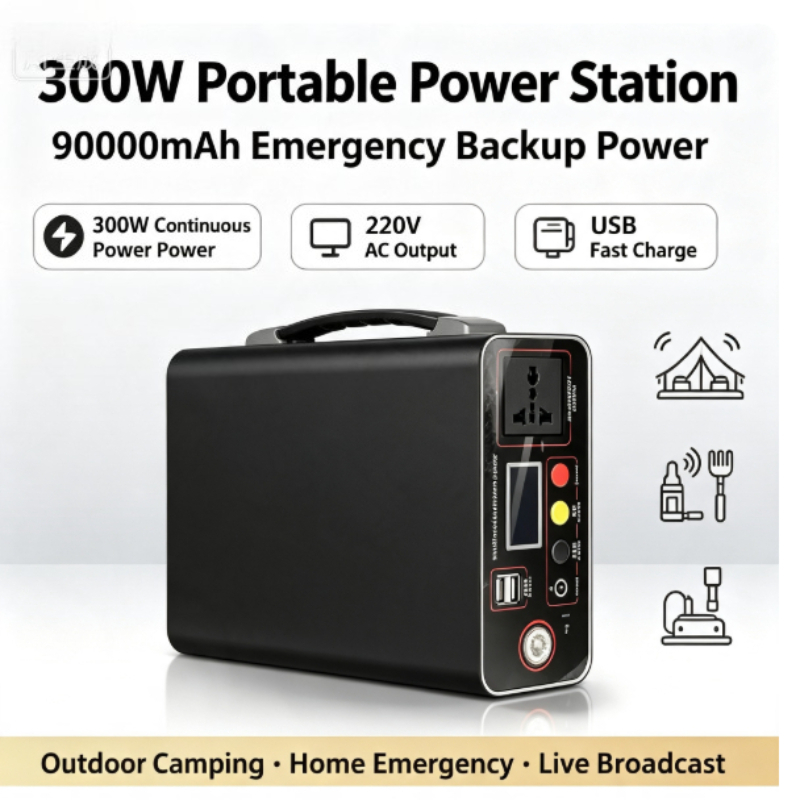 Portable Power Plant 300W 220V - Outdoor Power And Plant recension och pris