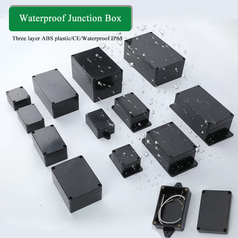ABS Plastic Black Triple Water - Outdoor Power Junction Box recension och pris
