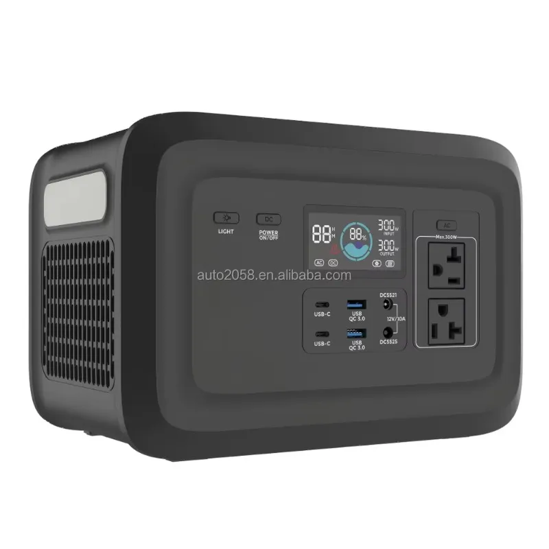 300W Mini LiFePO4 Portable Pow - Outdoor Power Bank With Ac Outlet recension och pris