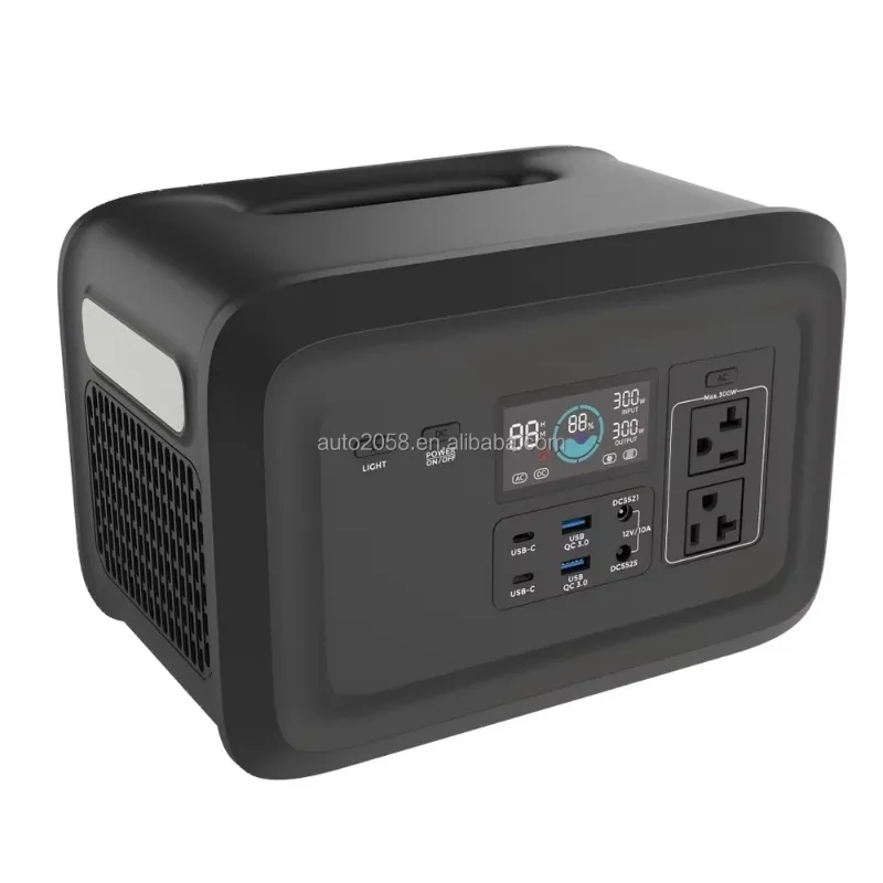 300W Mini LiFePO4 Portable Pow - Outdoor Power Bank With Ac Outlet recension och pris