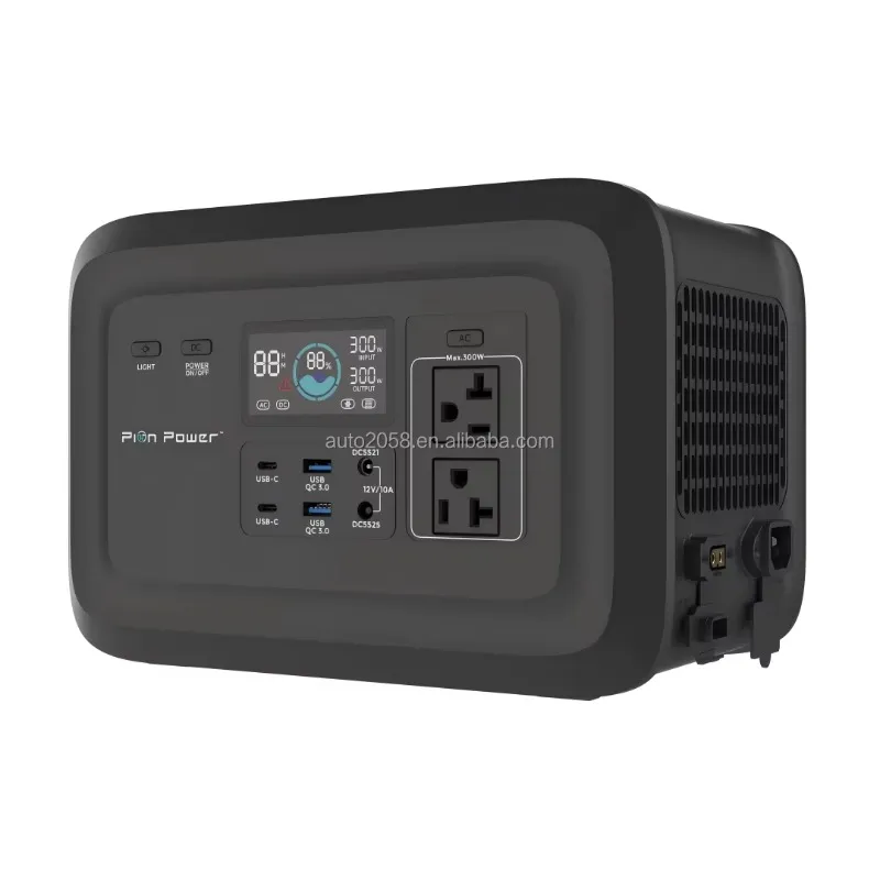 300W Mini LiFePO4 Portable Pow - Outdoor Power Bank With Ac Outlet recension och pris
