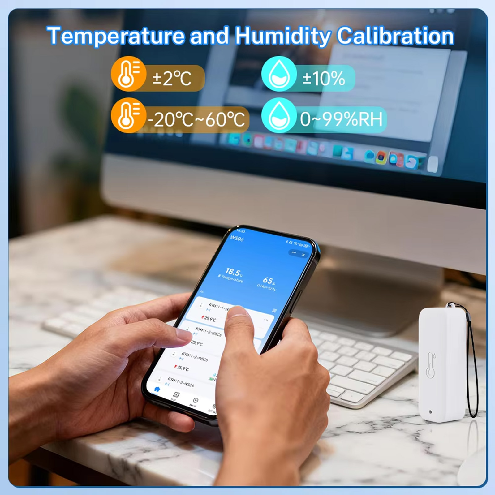 Tuya WiFi+RF433 Weather Statio - Outdoor Power Meter recension och pris