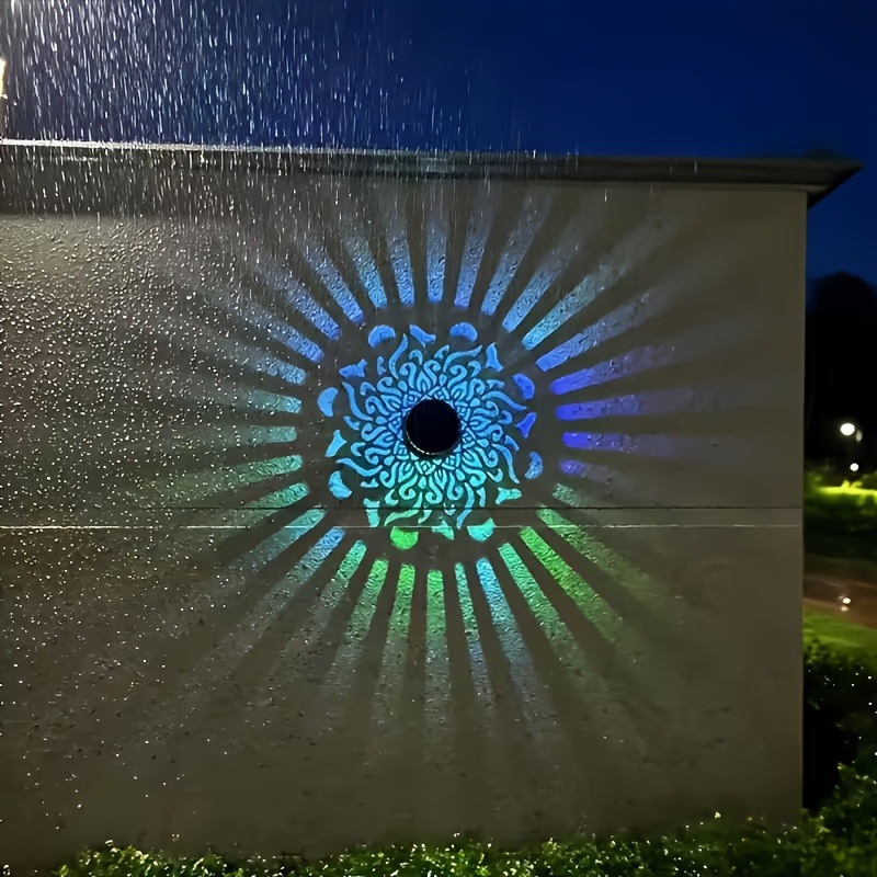 Solar LED Wall Light Mandala P - Outdoor Powerwall recension och pris