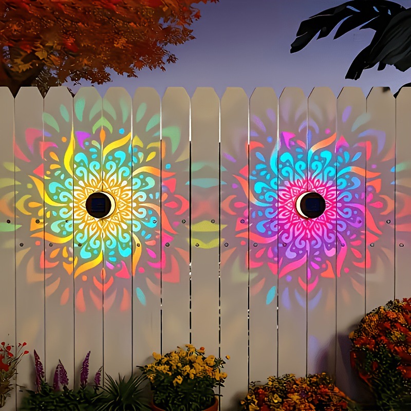 Solar LED Wall Light Mandala P - Outdoor Powerwall recension och pris