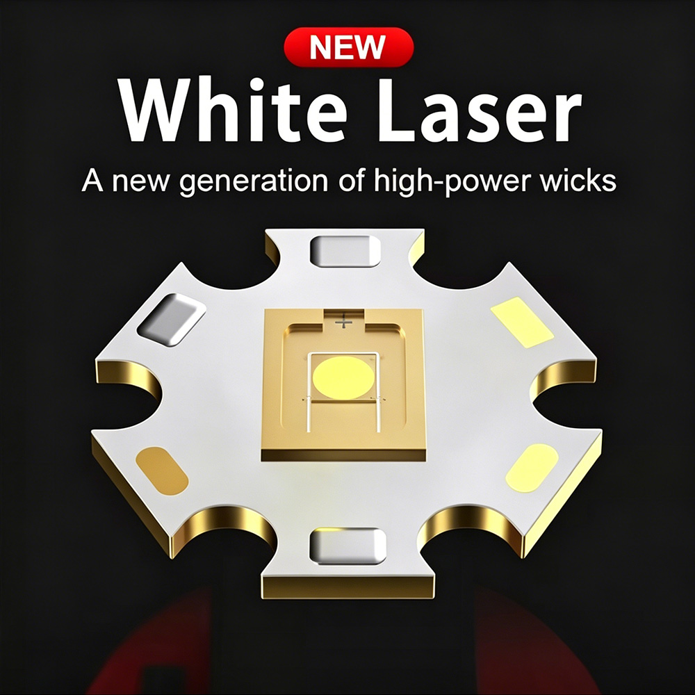 White Laser High Power Flashli - Outdoor Power Meter recension och pris