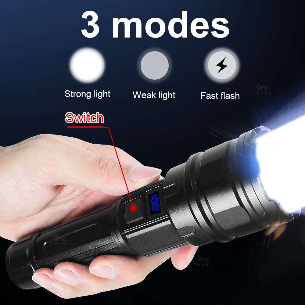 White Laser High Power Flashli - Outdoor Power Meter recension och pris