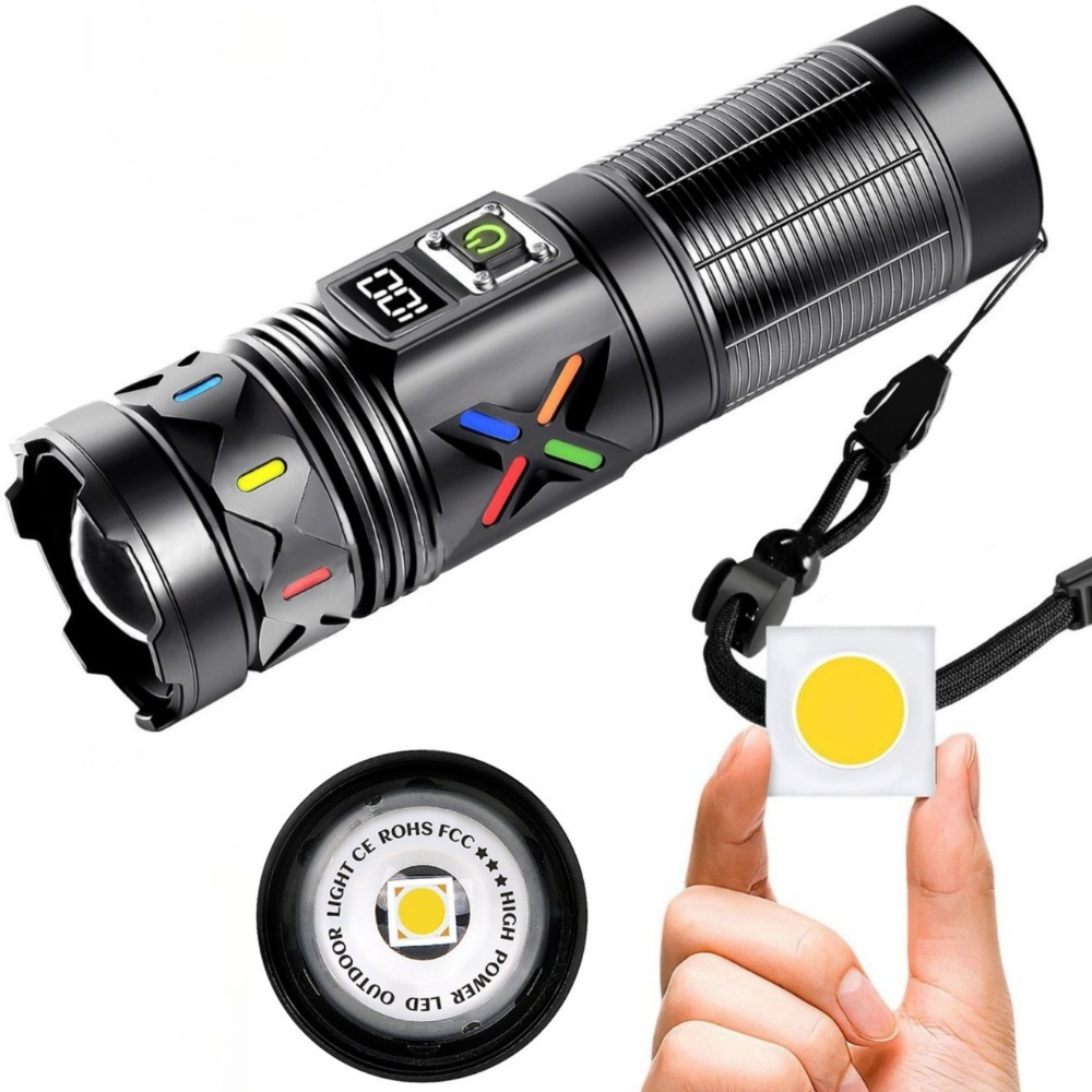High Power LED Flashlight Tele - Outdoor Power Meter recension och pris