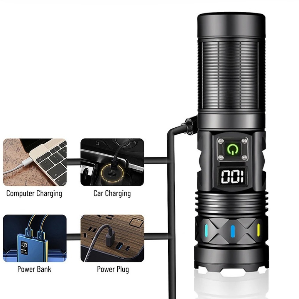 High Power LED Flashlight Tele - Outdoor Power Meter recension och pris